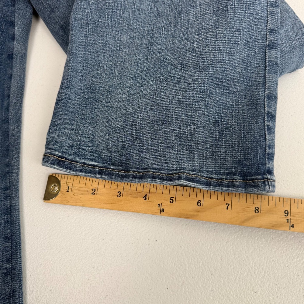 Lucky Brand Sweet Mid Rise Boot Floral Embroidered Jeans Blue 8/29A 144109 - Picture 12 of 12